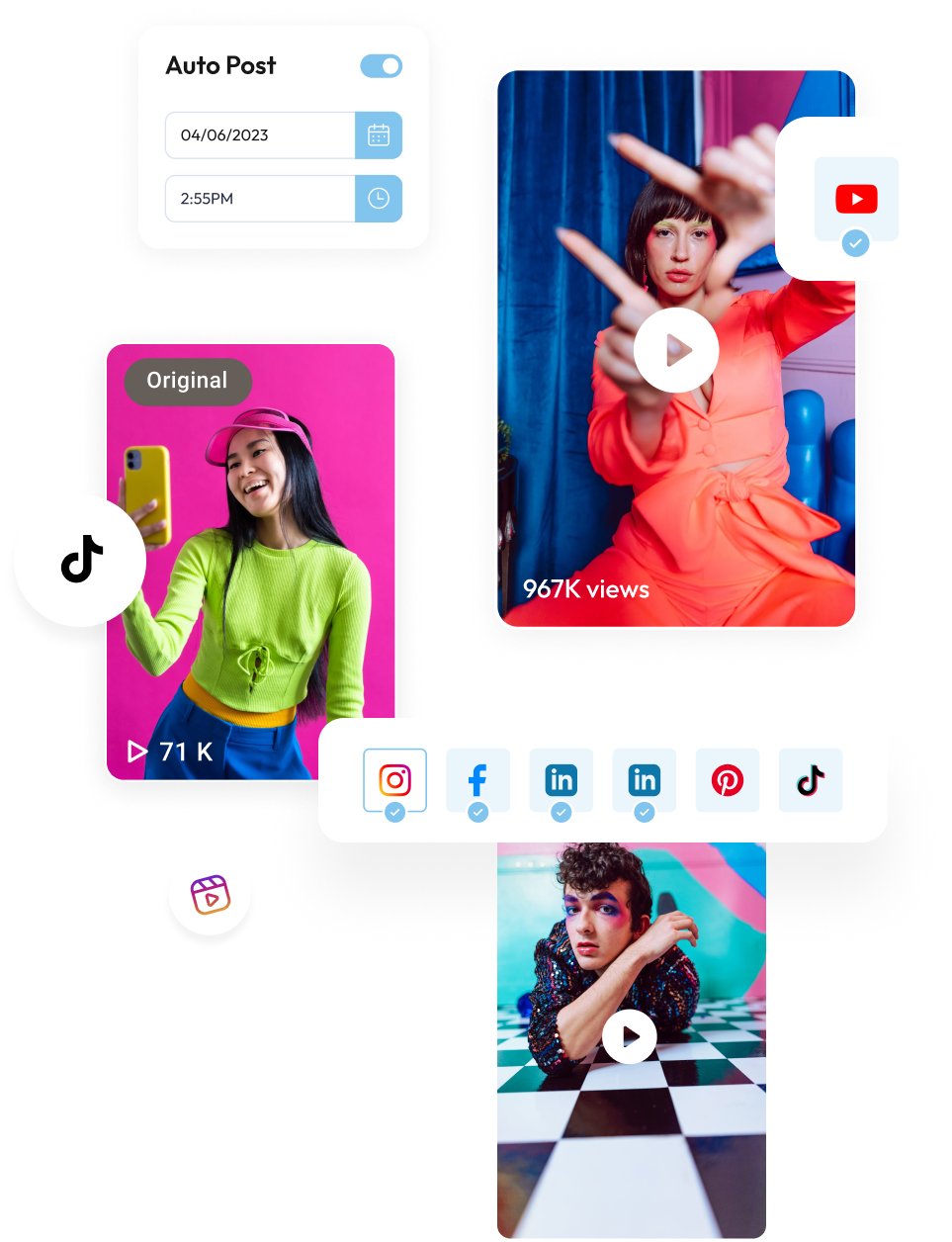 Youtube Shorts Cross post youtube shorts scheduler, youtube shorts scheduling, schedule youtube shorts